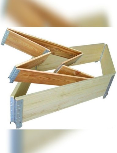 Thùng gỗ gấp tự nhiên gọn